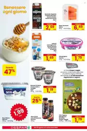 Volantino Despar Pagina 6: Bevanda Vegetale Proteica alla Soia Gusto Cioccolato Alpro €2,69