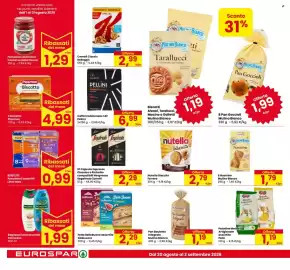 Volantino Eurospar Pagina 12: 10 Capsule Espresso Classico o Ristretto €2,29, Pan bauletto integrale €1,19