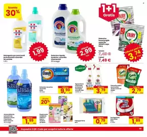 Volantino Eurospar Pagina 19: Sgrassatore universale profumo di marsiglia Chante Clair €3,79, FAIRY €3,74