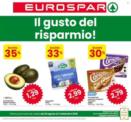 Eurospar (valido fino al 2-09)