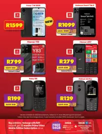 Shoprite catalogue Page 7: Hisense U207 €279,00, Honor T10 32GB €1.599,00