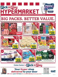 Pick n Pay Hypermarket catalogue Page 1: Monster Energy Drink Assorted €120,00, Olé Low Fat Tub €100,00