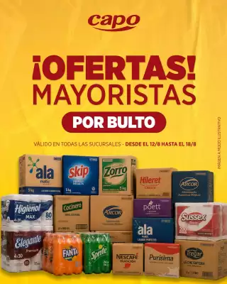 Autoservicio Capo (válido hasta 18-08)