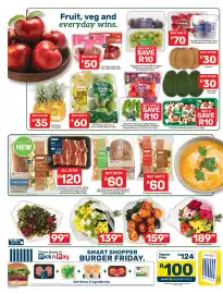 Pick n Pay catalogue week 34 Page 2: Pink lady apples and pnp honey red apples €50,00, Kiwi €30,00