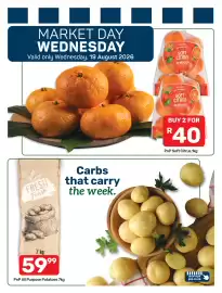 Pick n Pay catalogue week 34 Page 7: Pick n pay - pnp soft citrus €40,00, All purpose potatoes €59,99