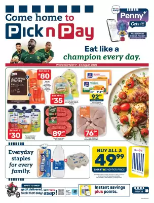 Pick n Pay catalogue (valid until 23-08)