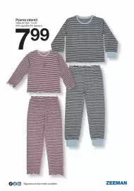 Catálogo Zeeman Página 3: Zeeman pijama infantil €7,99