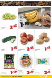 Folleto Alimerka semana 34 Página 7: Uva blanca €2,99, Tomate asturiano €2,95