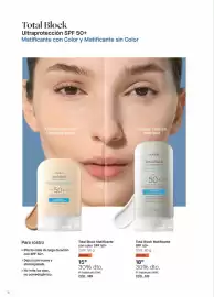 Folleto Yanbal Página 12: Yanbal total block matificante SPF 50+ €18,00