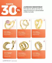 Catálogo Cristian Lay Página 32: Oro - 32485-0 anillo €23,99, Oro - chapado €21,99