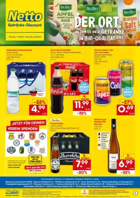 Netto Getränke Discount (gültig bis 22-08)