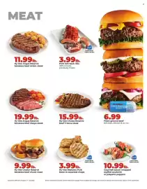 Hy-Vee weekly ad week 34 Page 10: Hy-Vee Midwest Pork bone-in assorted chops €3,99