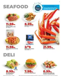 Hy-Vee weekly ad week 34 Page 12: Golden Harvest wild argentina red shrimp €11,98