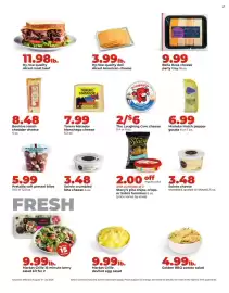 Hy-Vee weekly ad week 34 Page 13: Pretzilla soft pretzel bites €5,99, The Laughing Cow cheese €6,00