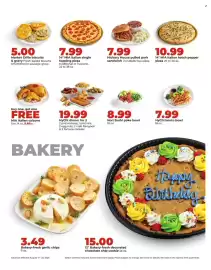 Hy-Vee weekly ad week 34 Page 14: HyChi dinner for 2 €19,99, Mia Italian single topping pizza €7,99