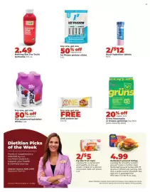 Hy-Vee weekly ad week 34 Page 31: Butterball ground turkey €4,99, Nothing But The Truth komucha €2,49