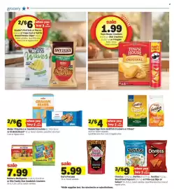 Meijer weekly ad week 34 Page 12: Pepperidge Farm Goldfish Crackers or Crisps €4,00, DOT'S PRETZELS €5,99