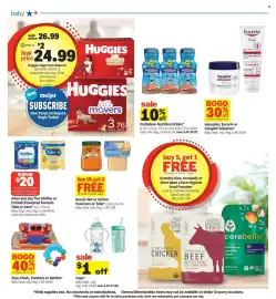 Meijer weekly ad week 34 Page 28: Huggies Giga Pack Diapers €24,99