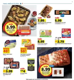 Meijer weekly ad week 34 Page 5: Certified Angus Beef Top Round Steak or Roast €7,99, Perdue Frozen Chicken €8,99