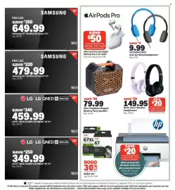 Meijer weekly ad week 34 Page 7: LG 65” QNED AI Mini LED Smart 4K TV €459,99