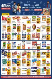 Folheto Tenda Atacado Página 2: Renata - biscoito cream cracker €3,59, Nobre - linguiça suína congelada €14,50