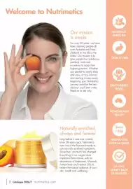 Nutrimetics catalogue Page 2