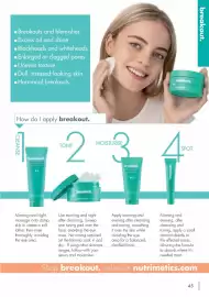 Nutrimetics catalogue Page 45