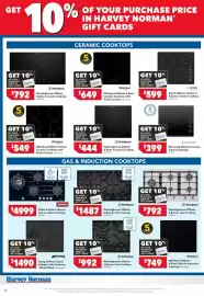 Harvey Norman catalogue week 34 Page 10: Westinghouse 600mm 3-Burner Gas Cooktop €992,00