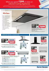 Harvey Norman catalogue week 34 Page 13: Sirius 900mm Canopy Rangehood - Single Motor €1.579,00