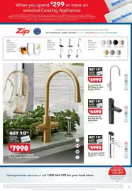 Harvey Norman catalogue week 34 Page 23: Zip HydroTap G5 BCS Home Arc Plus - Brushed Nickel €6.990,00