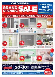 Spotlight catalogue Page 4: Neutrals Sheer Ore Roller Blinds €10,00, Spartys Metal Turntable 12" €25,00
