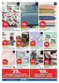 Spotlight catalogue Page 2: Jason All Seasons Wool Quilt €49,00, Kitchen Couture 8.5L Air Fryer €89,00