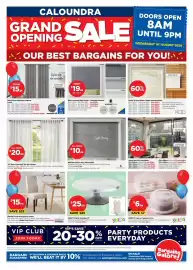 Spotlight catalogue Page 4: Neutrals Sheer Ore Roller Blinds €10,00, Spartys Metal Turntable 12" €25,00