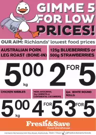 Fresh&Save catalogue Page 1