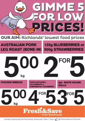 Fresh&Save catalogue (valid until 31-08)