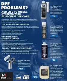 Burson Auto Parts catalogue Page 5: Blue chem DPF POWER CLEAN €19,00, Dpf catalyst cleaner €42,00