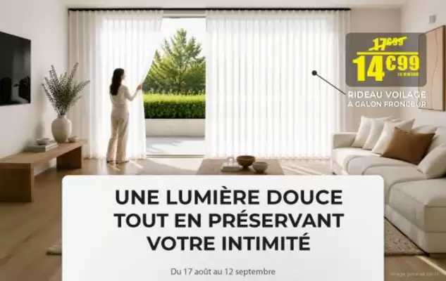 Décor Discount (valable jusqu'au 12-09)