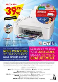 Catalogue Hyperburo page 8: Canon MULTIFONCTION JET D'ENCRE TS3751i €39,90