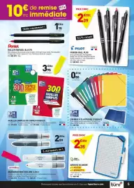 Catalogue Hyperburo page 5: Lidor papel ARDOISE BLANCHE €2,35, PILOT FRIXION BALL PLUS €2,39