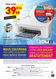 Catalogue Hyperburo page 8: Canon MULTIFONCTION JET D'ENCRE TS3751i €39,90