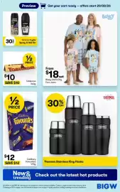 BIG W catalogue Page 3: Toblerone €10,00, Bluey Dad's Day Fam Jams €18,00