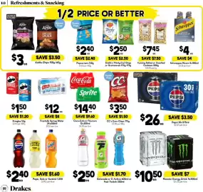 Drakes catalogue week 34 Page 10: Pepsi €26,00, Popcorners Sea Salt €2,40