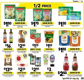 Drakes catalogue week 34 Page 13: SunRice Plain Rice Pouch €1,85, Sunrice Australian Medium Grain Brown Rice €13,50