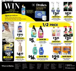 Drakes catalogue week 34 Page 18: Jif Power & Shine Bathroom Spray €3,60, Selleys Oven Plus Heavy Duty Gel €7,70