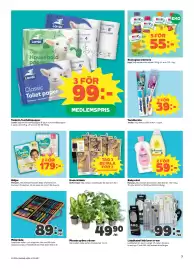 Stora Coop kundeavis uke 34 Side 7: Pampers blöjor €179,00, Natusan babyvård €59,00