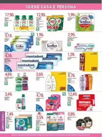 Volantino Doro Daily Pagina 11: Tovaglioli monove lo Scottex bianchi €5,18, Fairy limone all in one €12,90