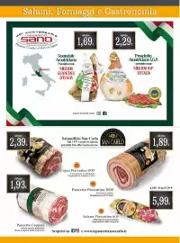 Volantino Doro Daily Pagina 2: Pancetta Coppata €1,93, Guanciale Amatriciano Sano €1,69