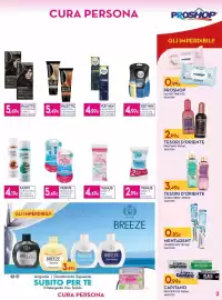 Volantino Proshop Pagina 3: Satin Care schiuma gel €4,19, Simply Venus 2 Classico €2,99