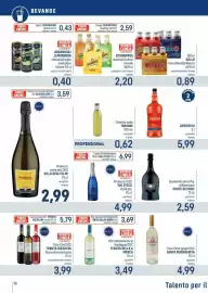 Volantino Talento Professional Store Pagina 18: Prosecco extra dry DOC Villa degli Olmi €2,99, Aperitivo €5,99