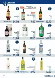 Volantino Talento Professional Store Pagina 20: Liquore limoncino Distillerie Valdoglio €8,99, Gin giapponese Roku €17,90